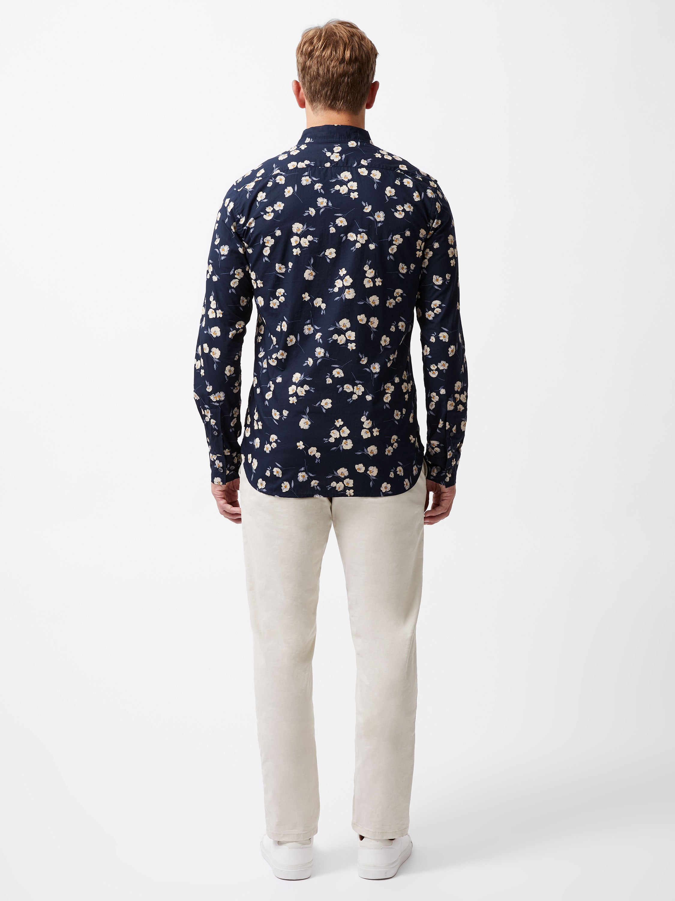 Large Floral Long Sleeve Shirt