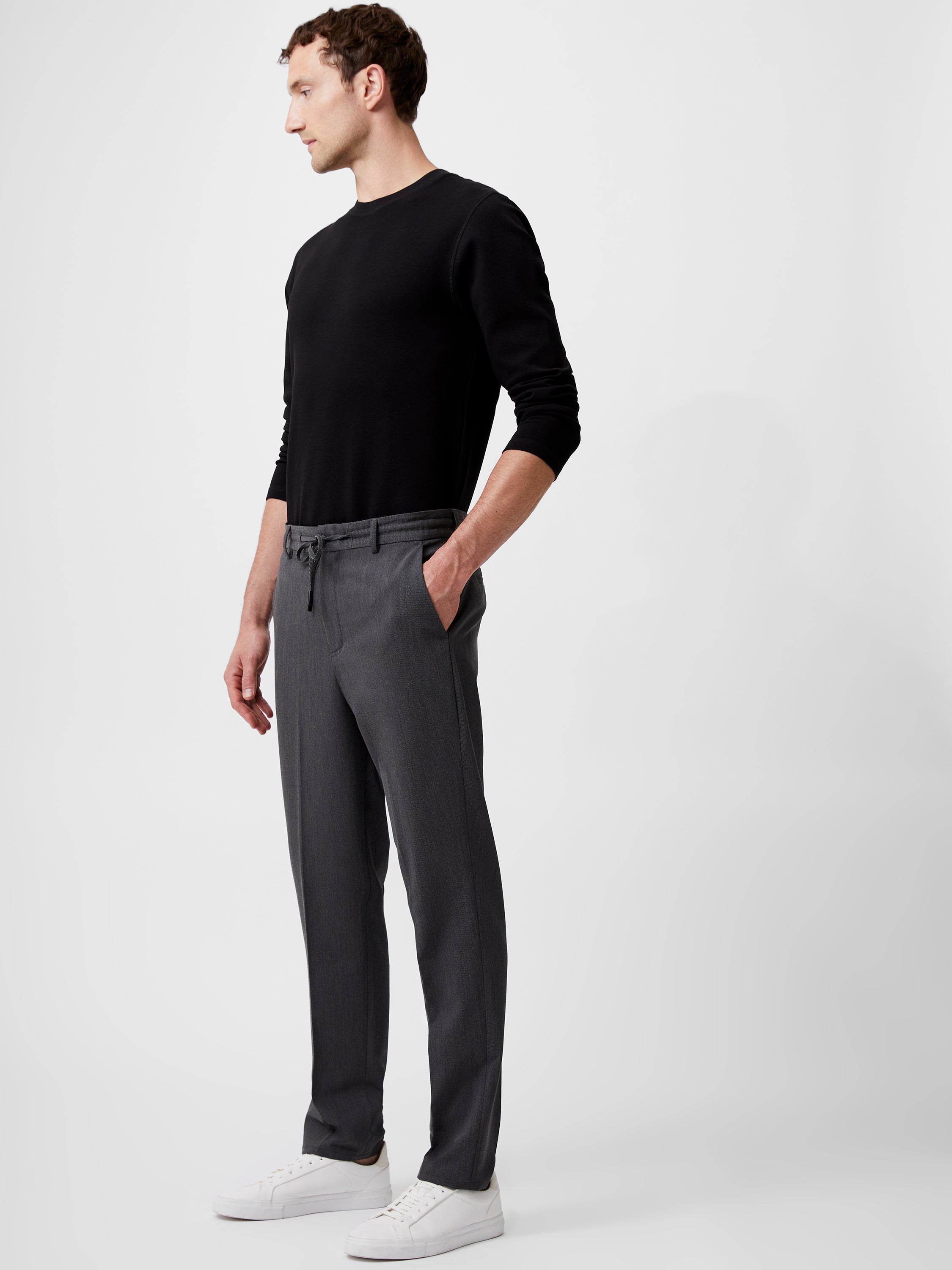 Stretch Knitted Trousers