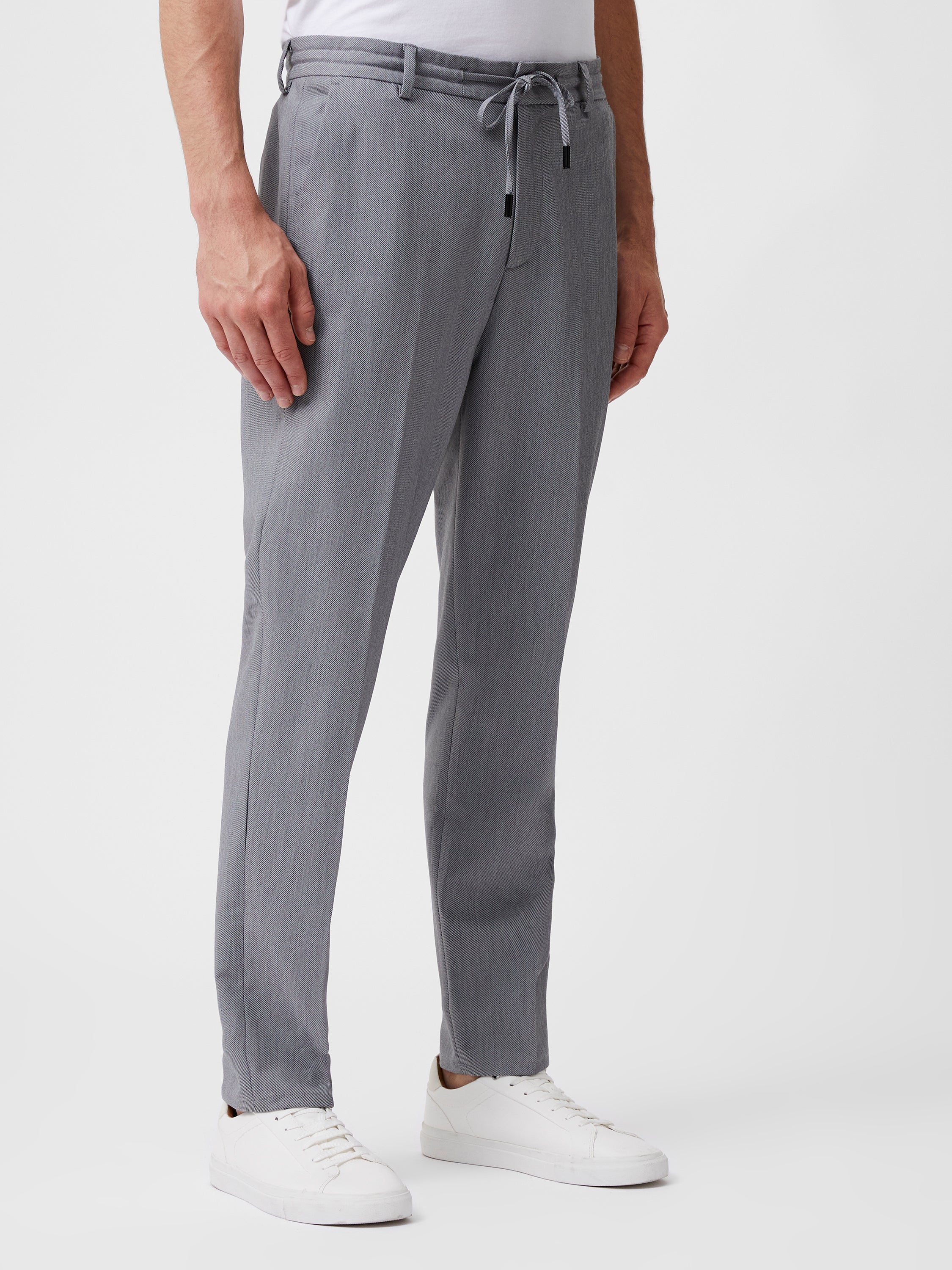 Stretch Knitted Trousers