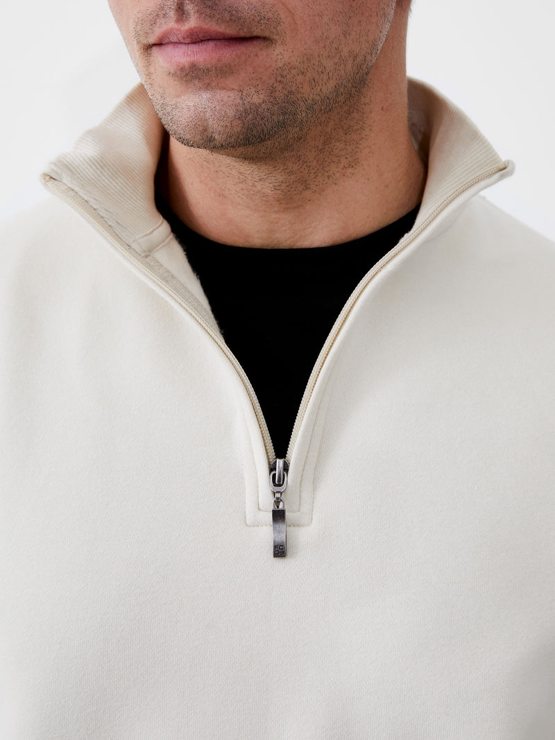 Funnel neck half zip sweatshirt sale