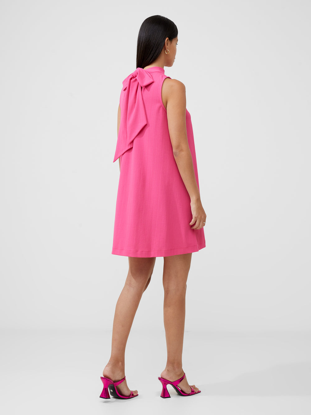 Halogen bow back ponte shift clearance dress