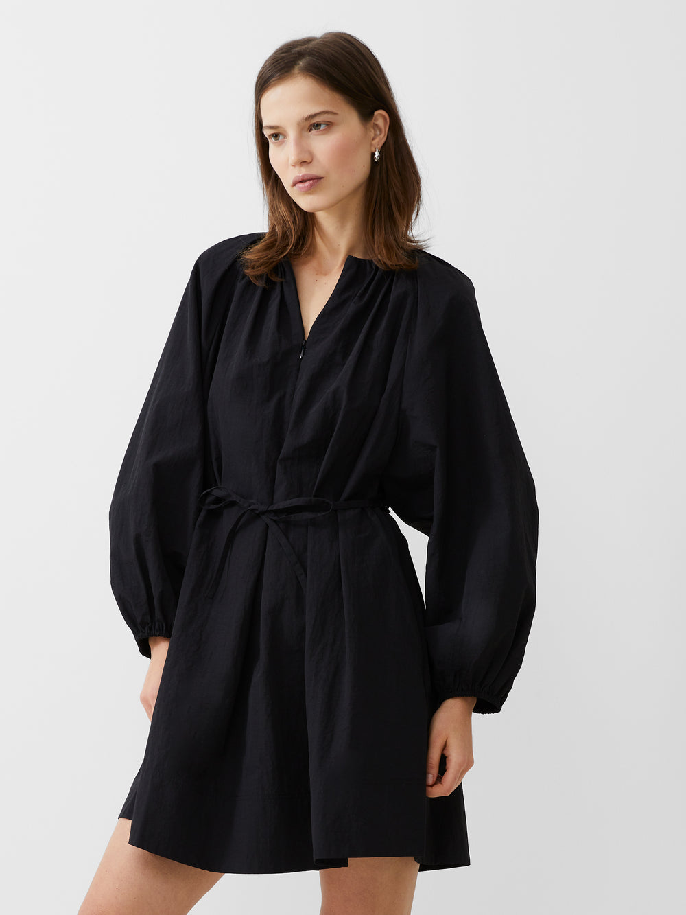 Alora Zip Dress Blackout | French Connection UK