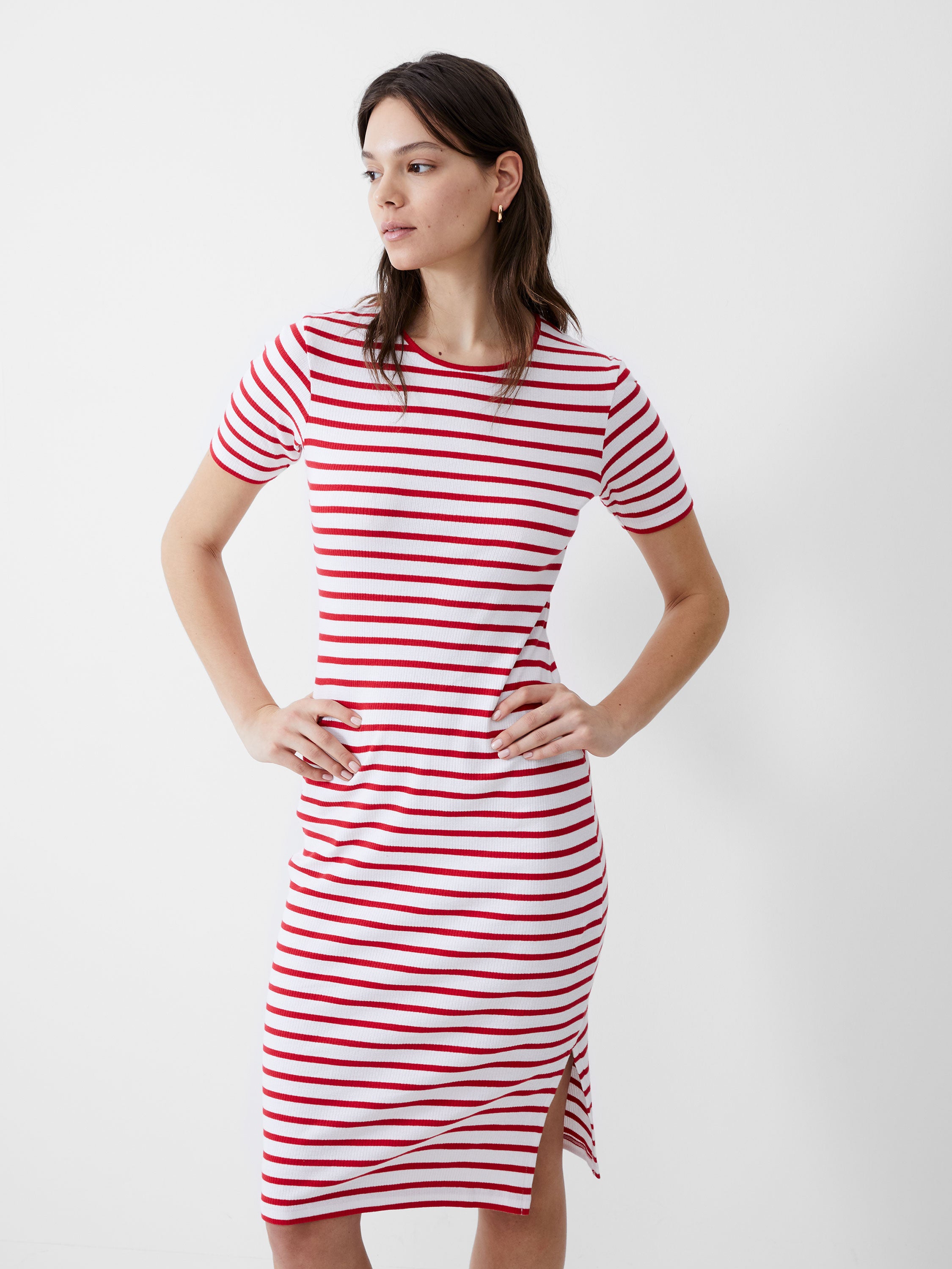 Stripe Rib Dress