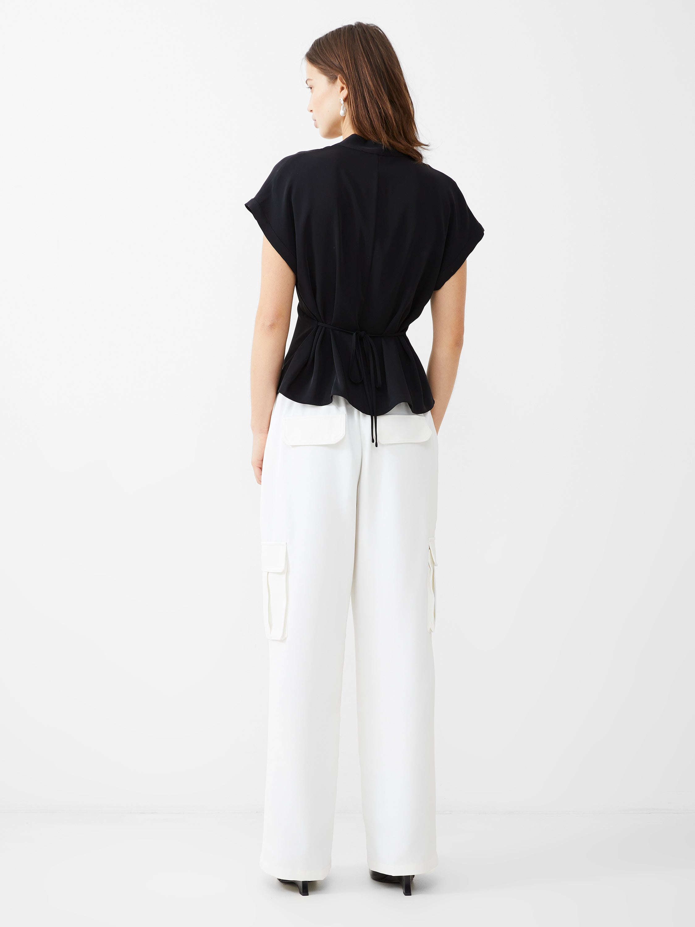 Carmen Recycled Crepe Blouse