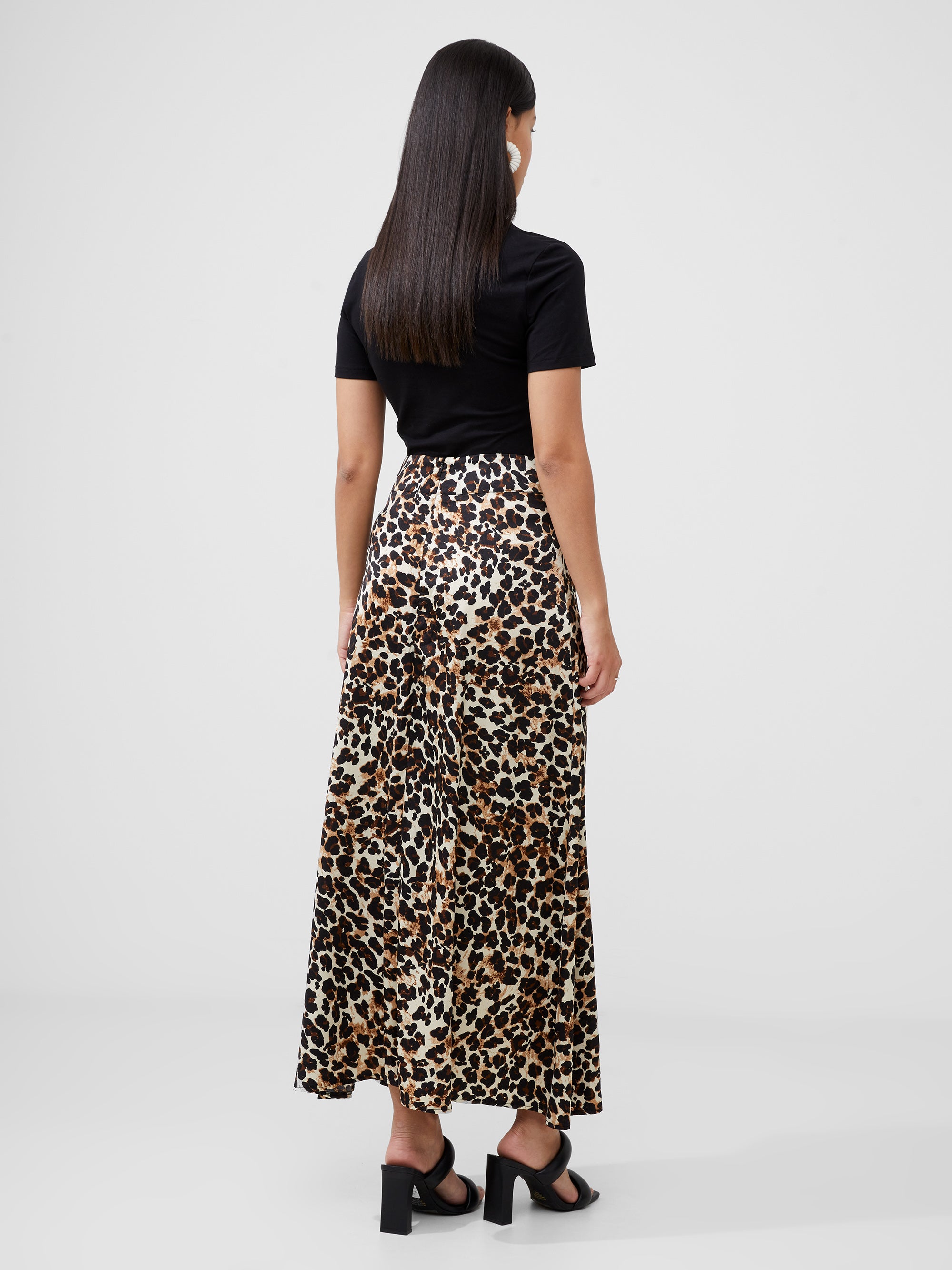 Leopard Midaxi Skirt