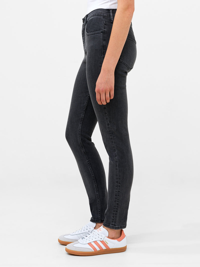 Soft Stretch Denim High Rise Skinny Jeans Charcoal | French Connection UK