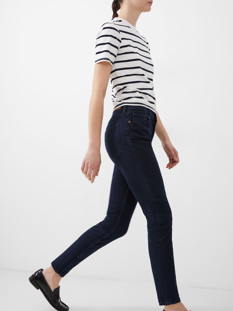 Soft Stretch Denim High Rise Skinny Jeans 30 Inch