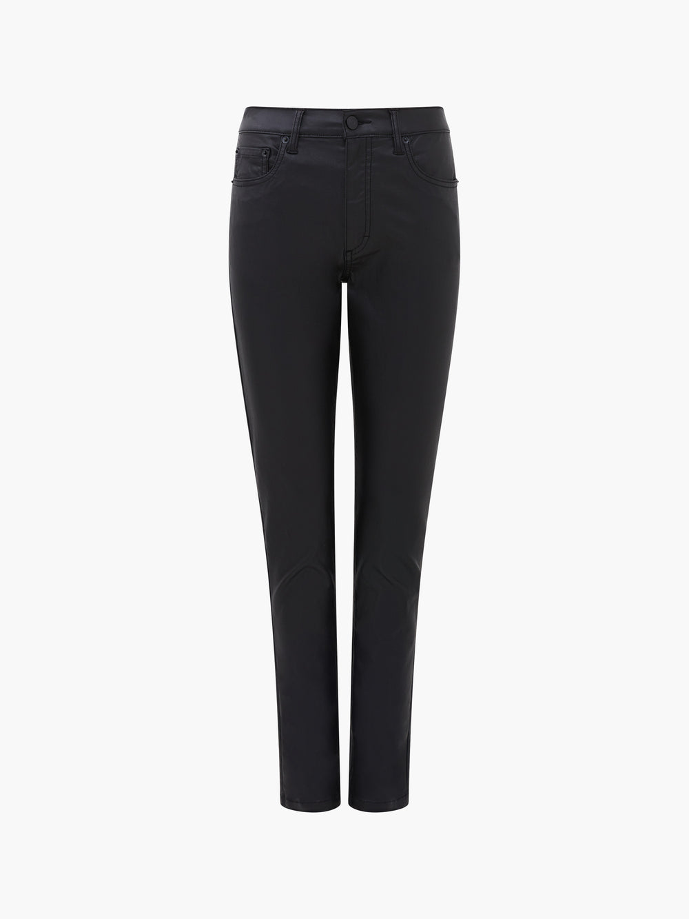 Gloss Straight Leg Jeans Blackout | French Connection UK