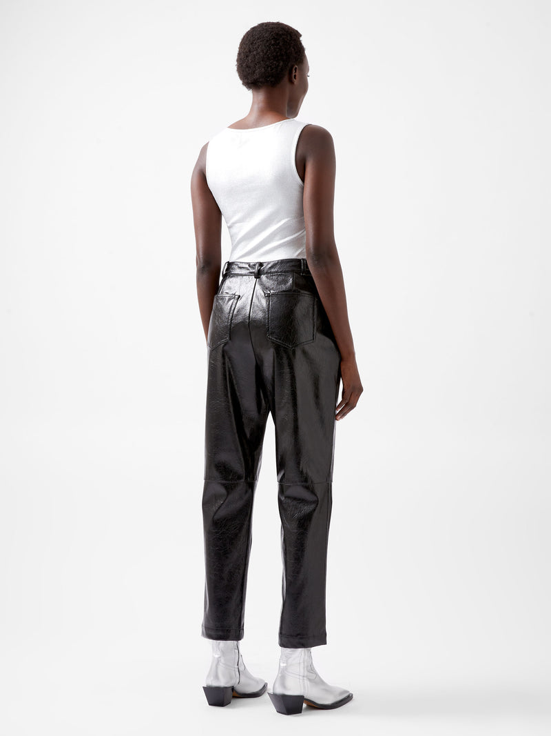 Emmett PU Tapered Trousers