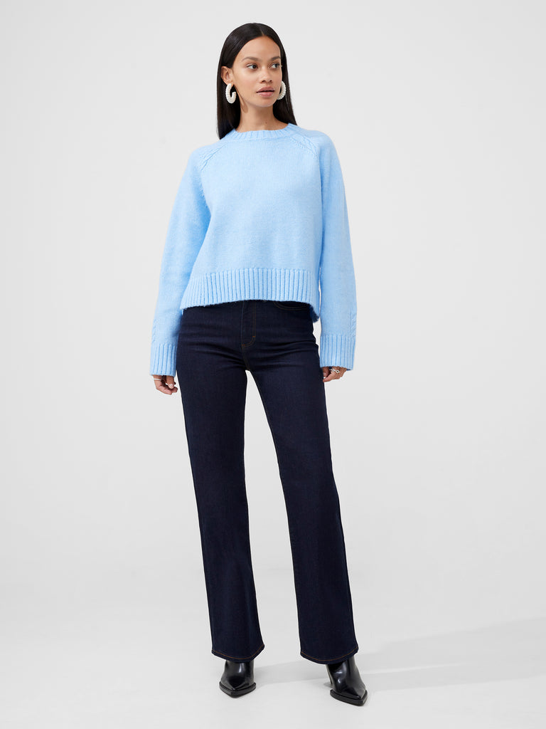 Kessy Knit Jumper Placid Blue | French Connection UK
