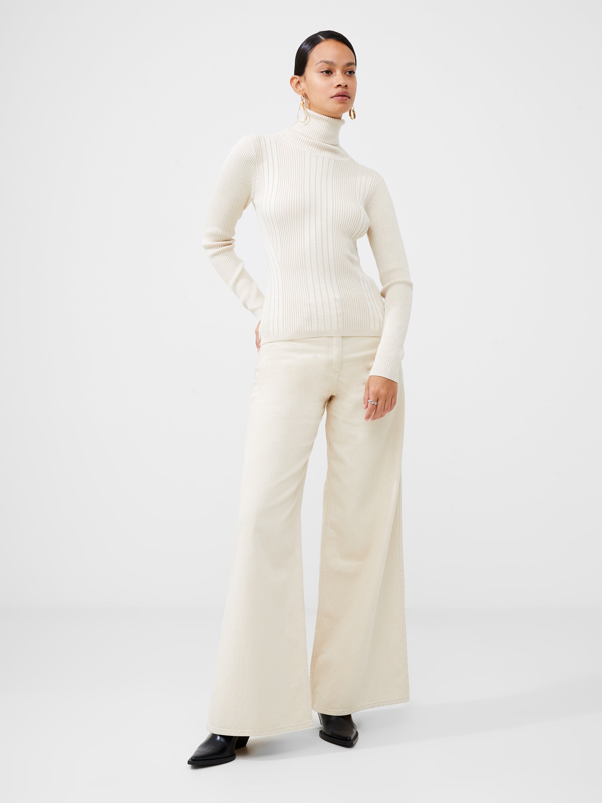 Mari Knit Roll Neck Jumper