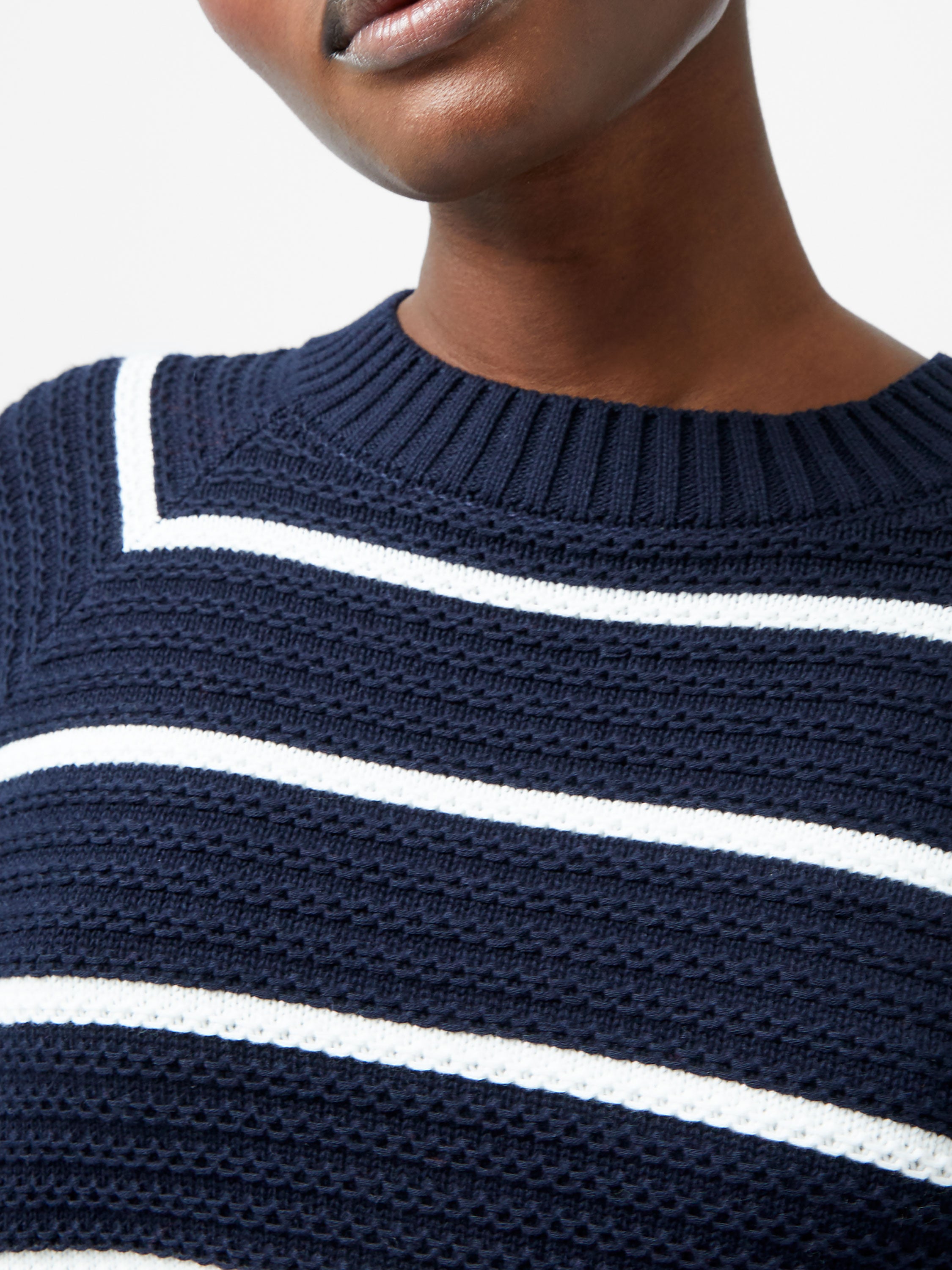 Lily Mozart Striped Crew Neck Jumper