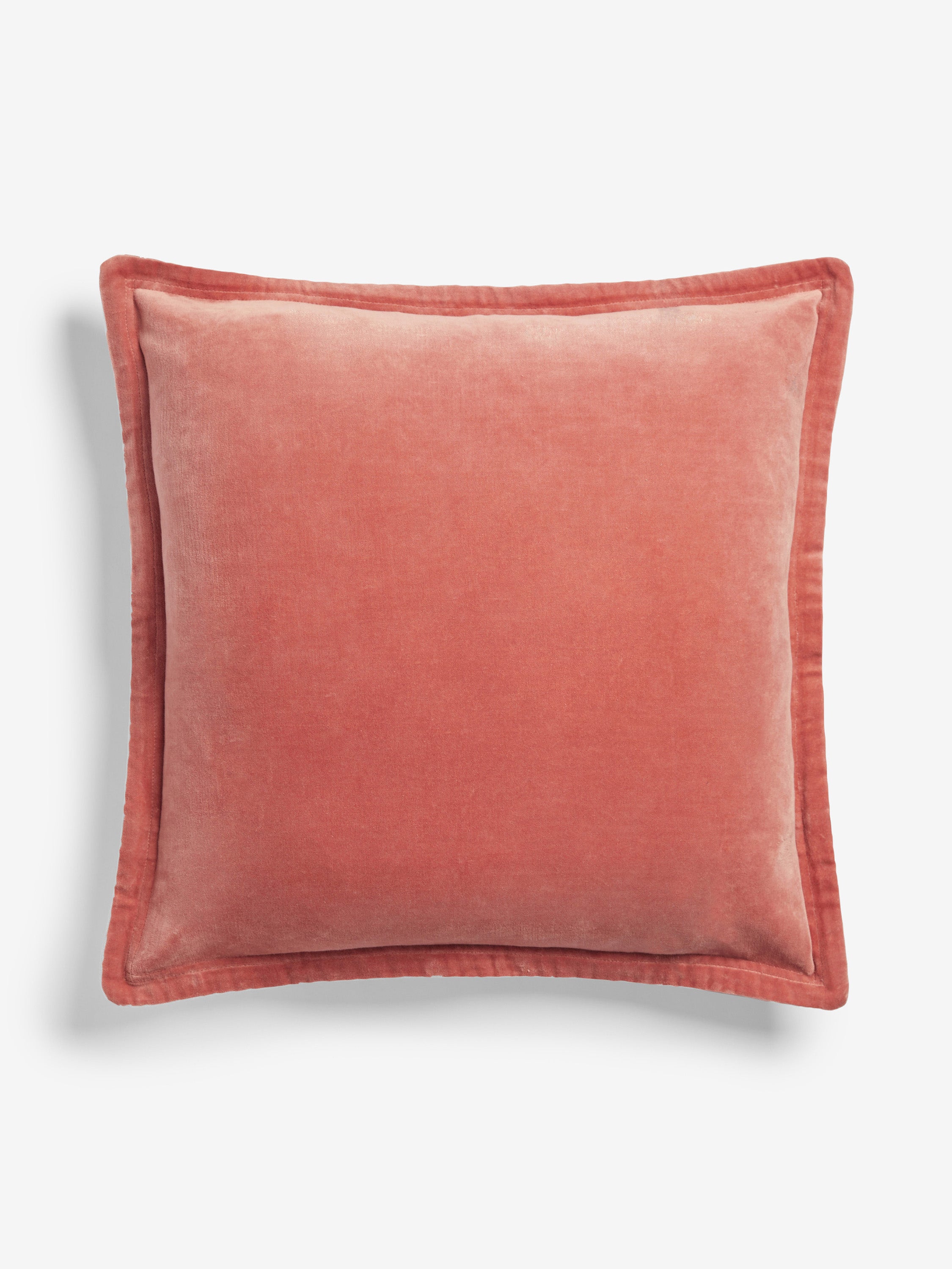 Washed Velvet Peach Cushion