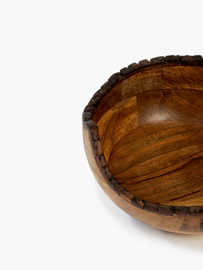 Dikita Mango Wood Bowl