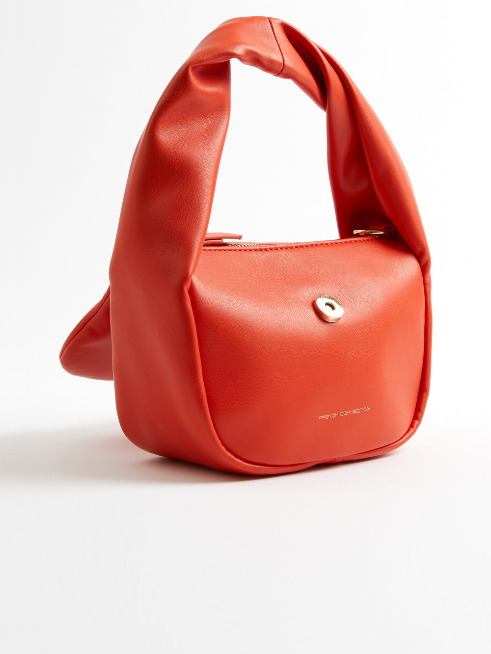 PU Mini Soft Handbag Mandarin Red | French Connection UK