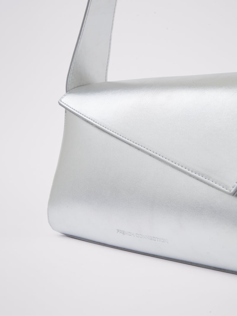 Jeenaa X Metallic Envelope Bag