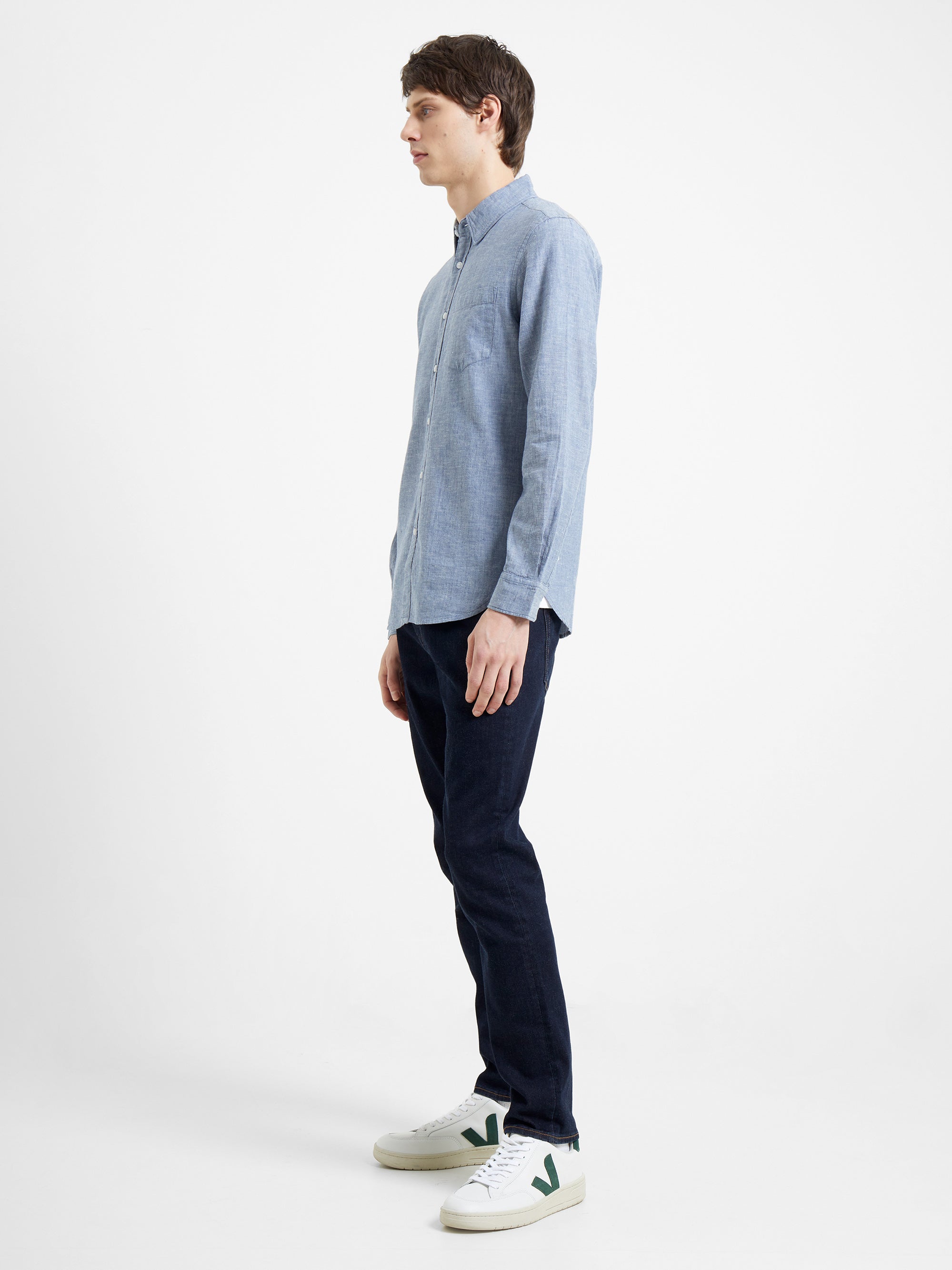 Relaxed Chambray Shirt