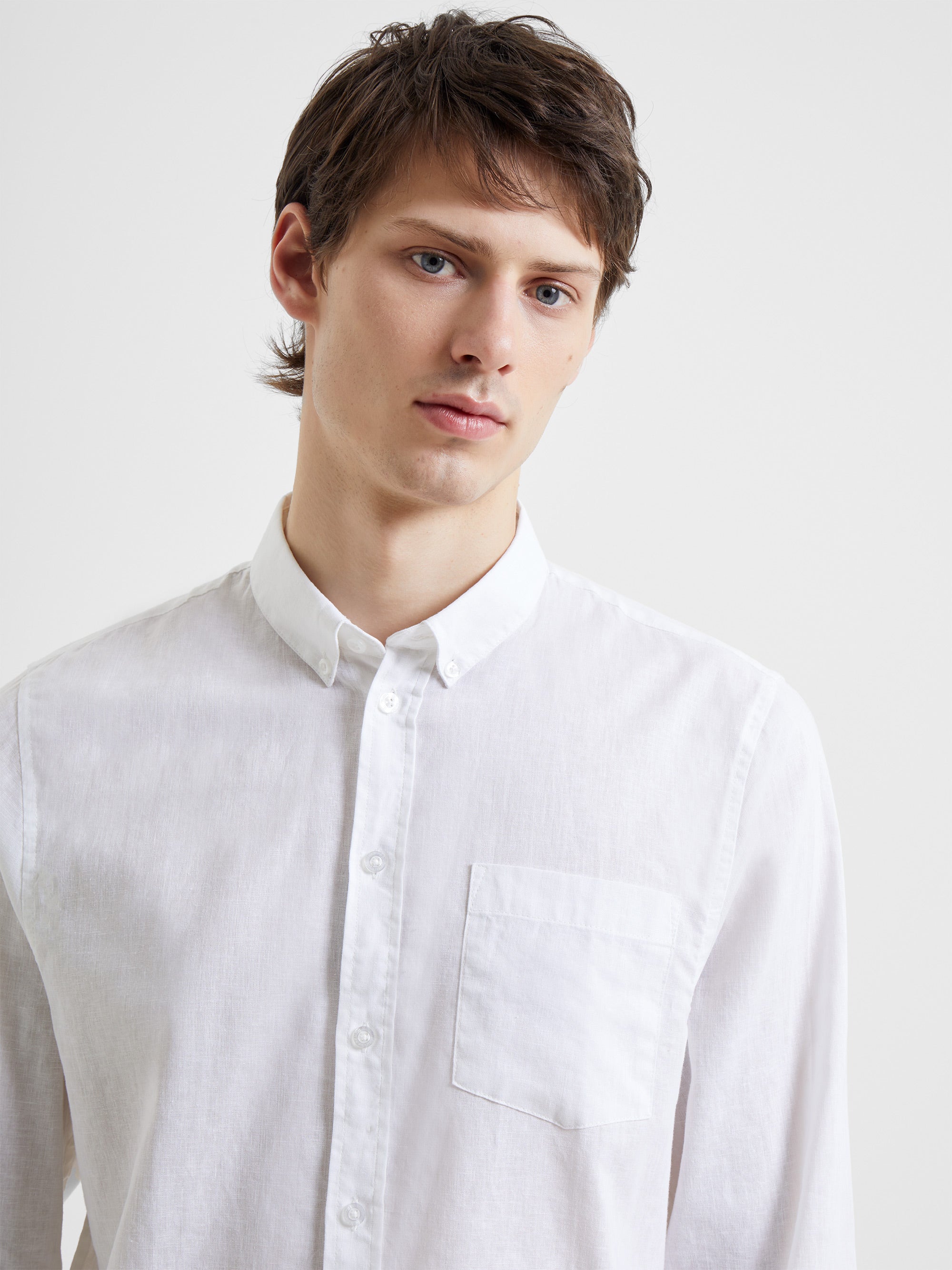 Linen Long Sleeve Shirt