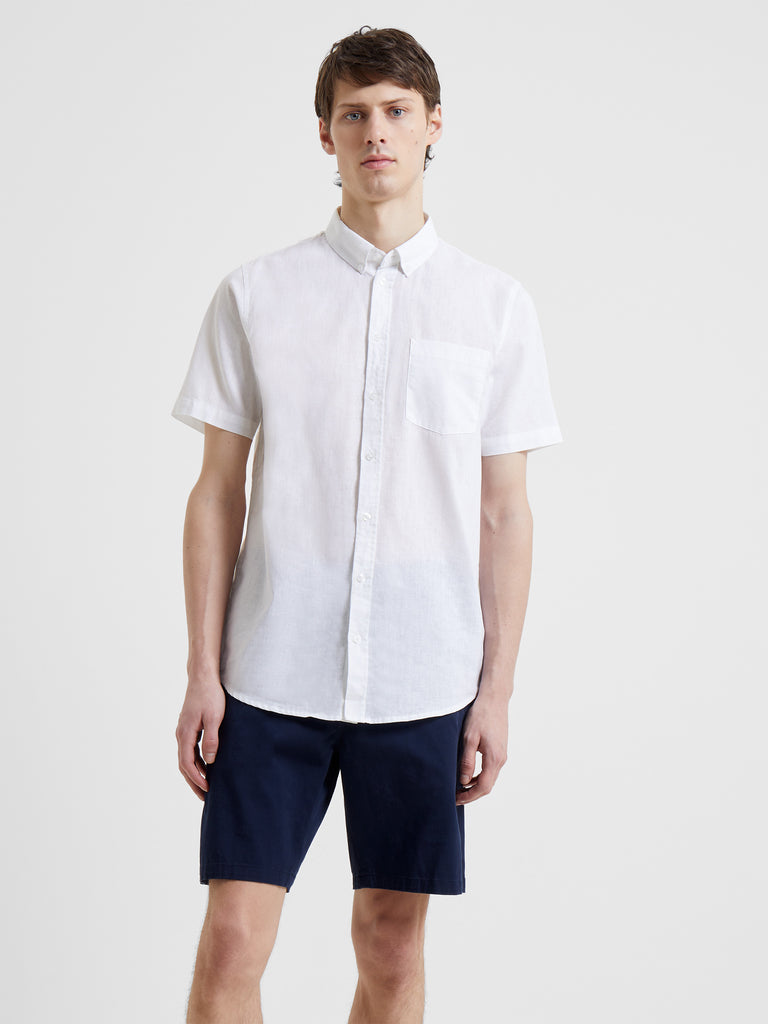 Linen Short Sleeve ShirtWhite | French Connection UK