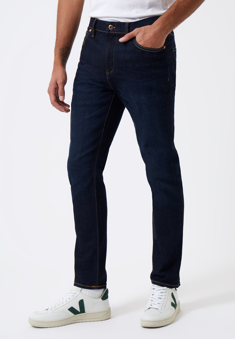 Slim Fit Stretch Jeans Dark Blue Reg | French Connection UK
