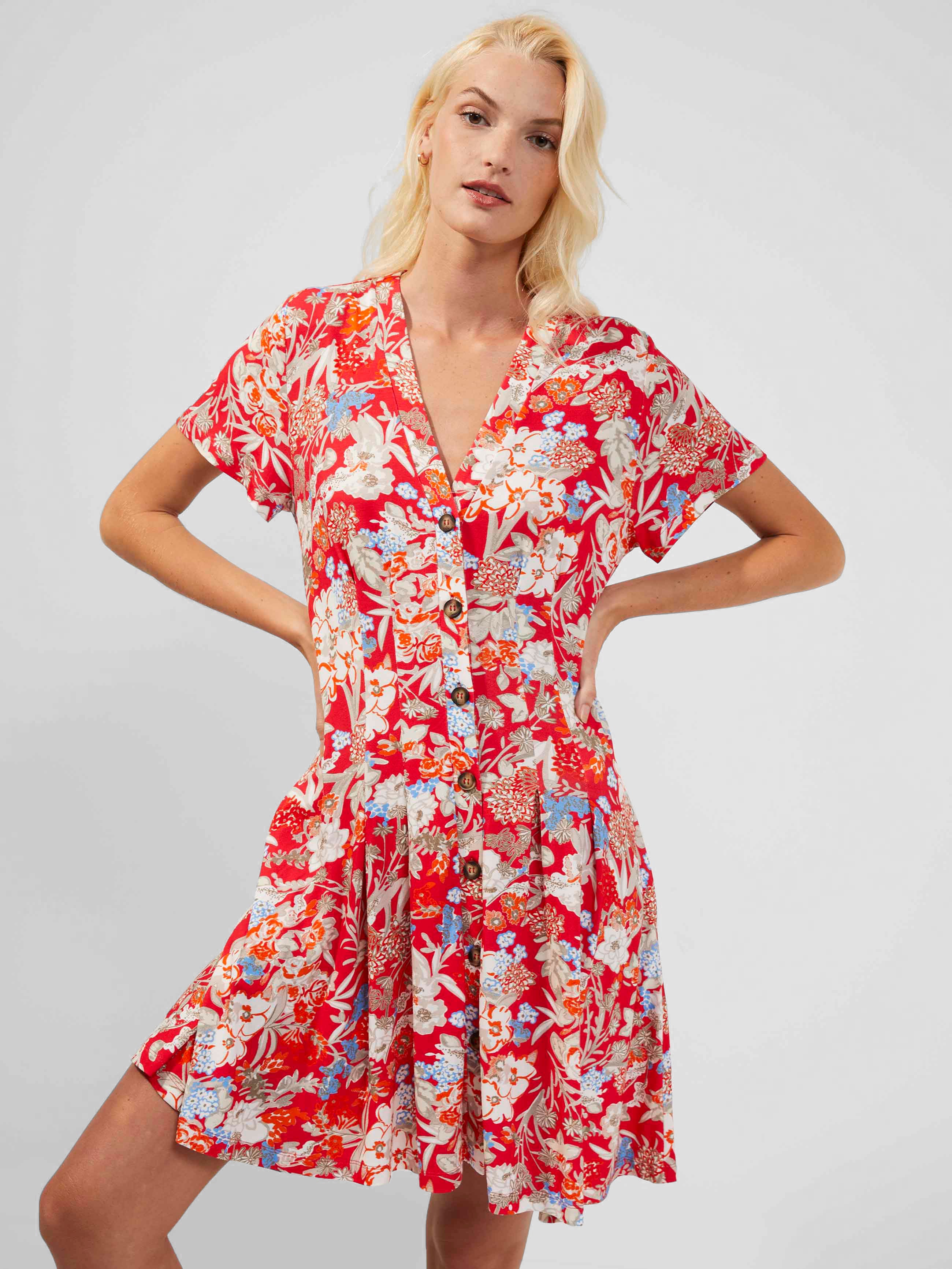 Blossom Meadow Jersey Mini Dress | French Connection UK