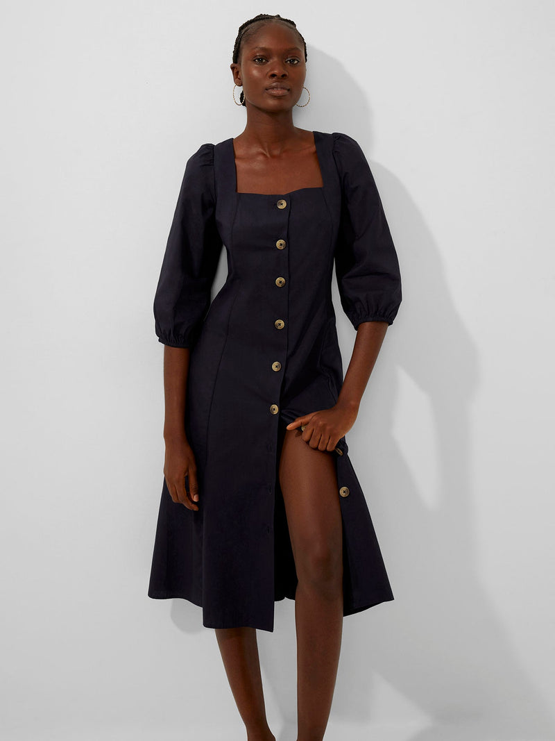 French connection shop square neck dress