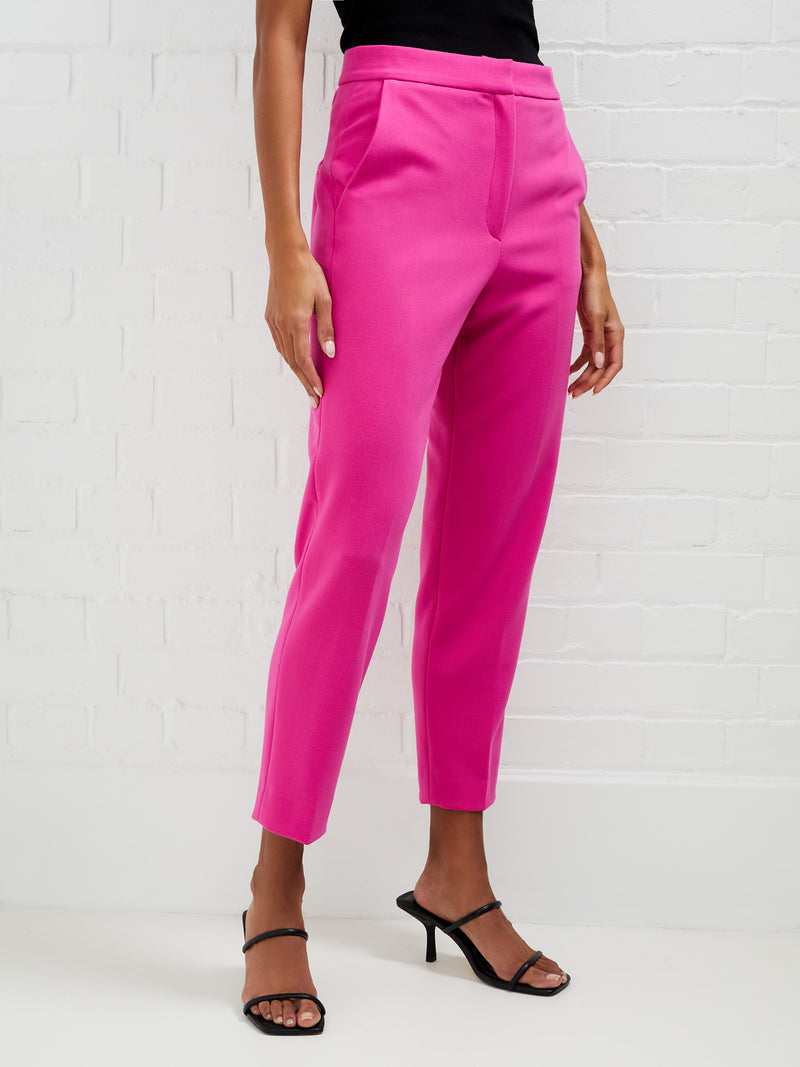 Whisper Tapered Trouser Wild Rosa | French Connection UK