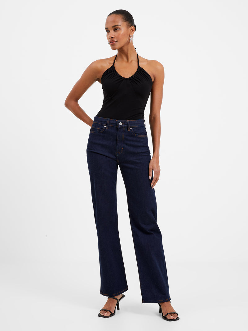 Roy Ruched Halterneck Bodysuit