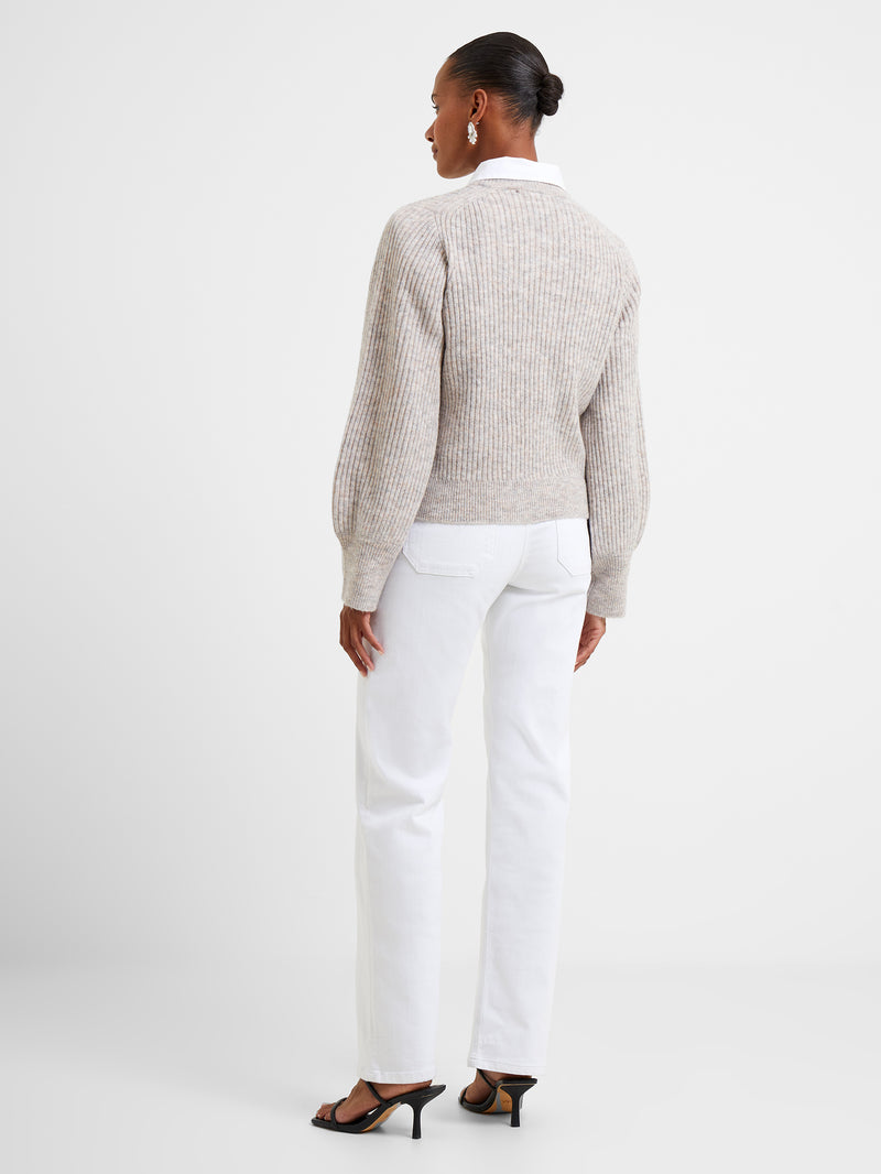 French connection urban on sale flossy ribbed knit sweater