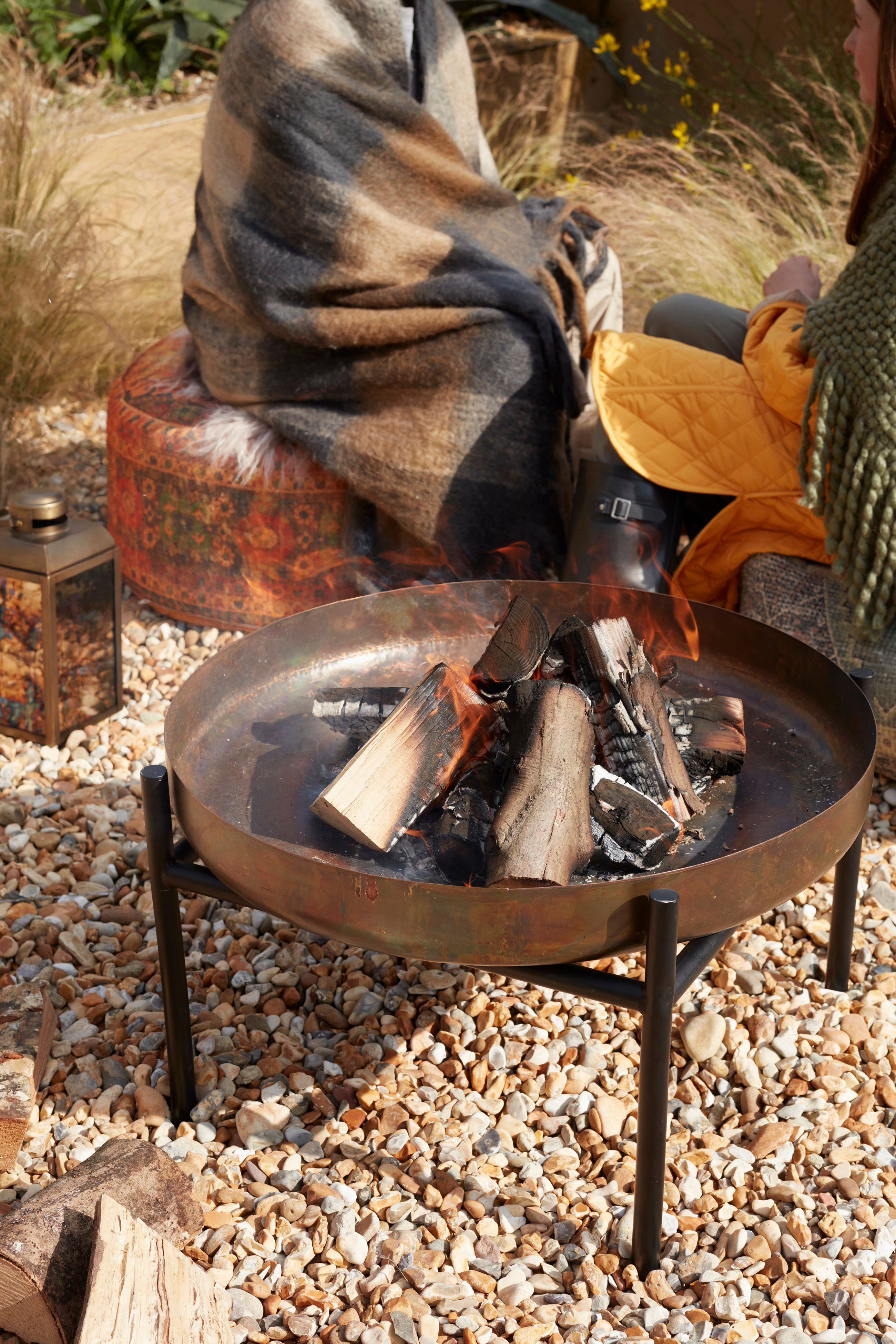 Ivy Urban Fire Pit Copper Oxidise Bronze | French Connection UK